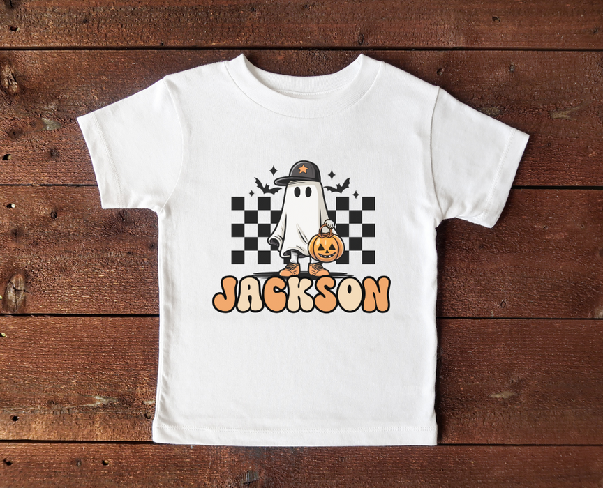 Cool Ghost Personalized Halloween Tee