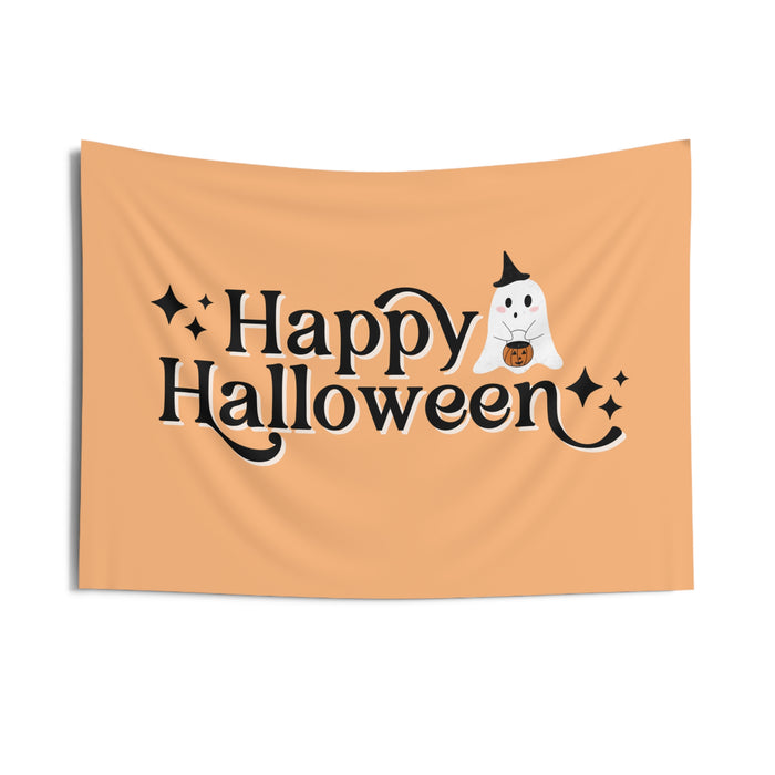 Happy Halloween Banner - Orange