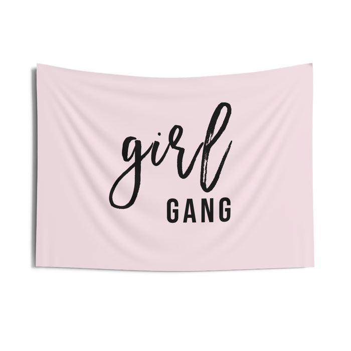 Girl Gang Pink Banner