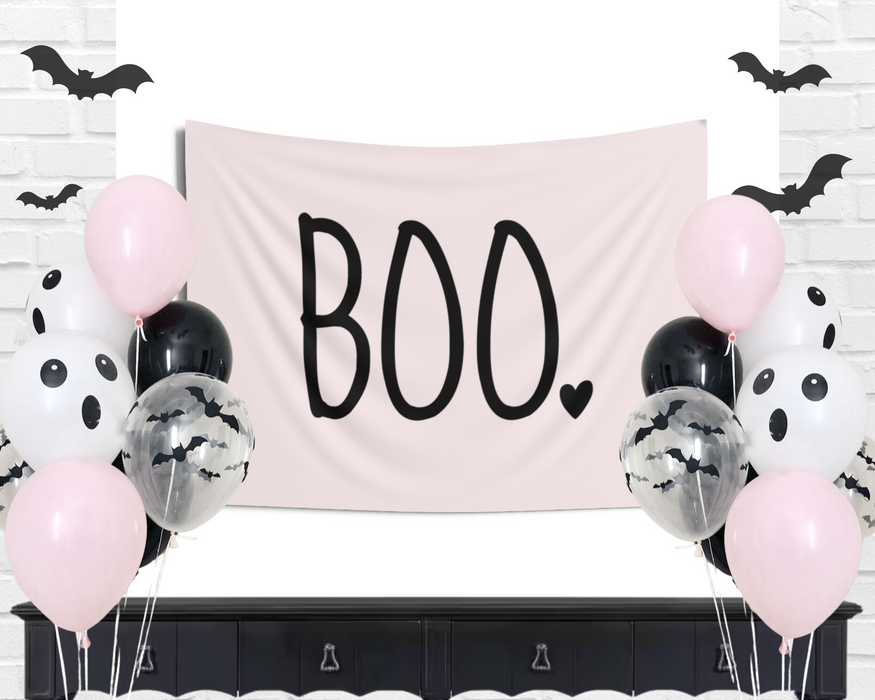 BOO Banner - Pink