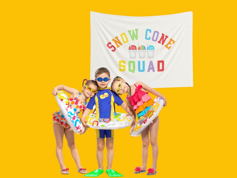 Snow Cone Squad Banner