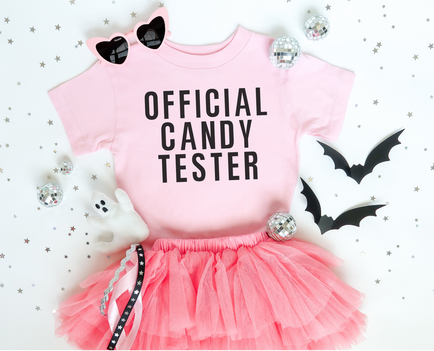 Official Candy Tester Halloween Tee