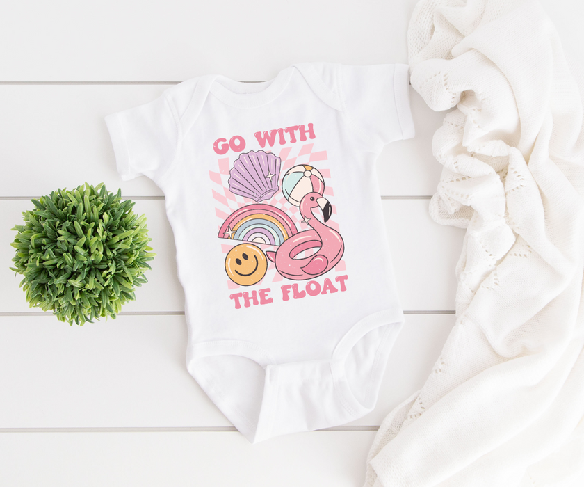 Go With The Float Onesie - Pink