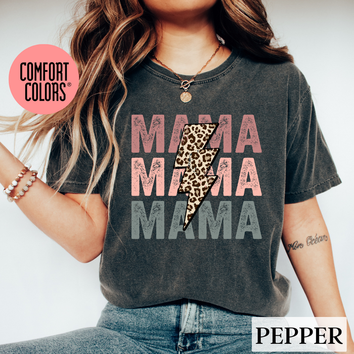 Retro Mama Lightning Shirt