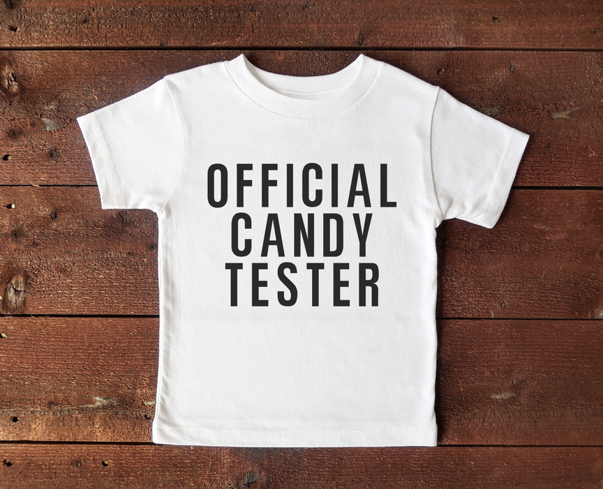 Official Candy Tester Halloween Tee