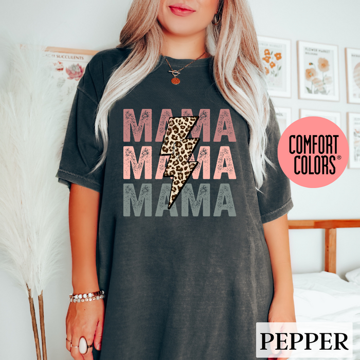 Retro Mama Lightning Shirt