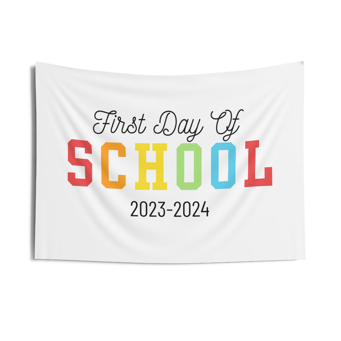 First Day of School 2023 Banner