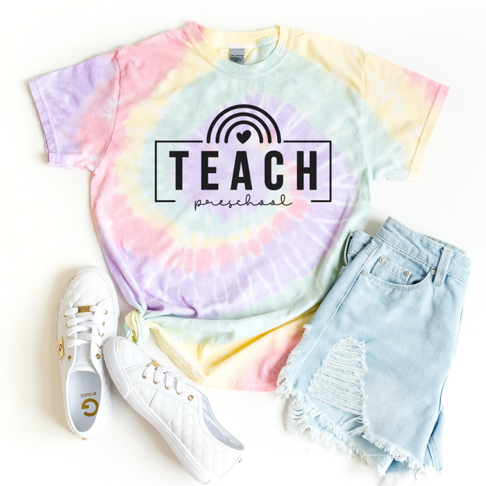 TEACH Teacher Shirt With Grade