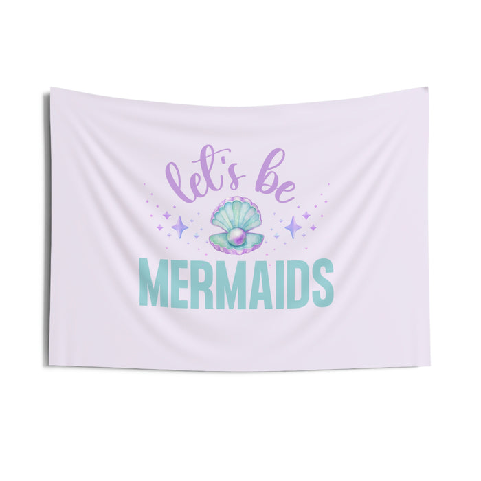 Let's Be Mermaids Pearl Banner