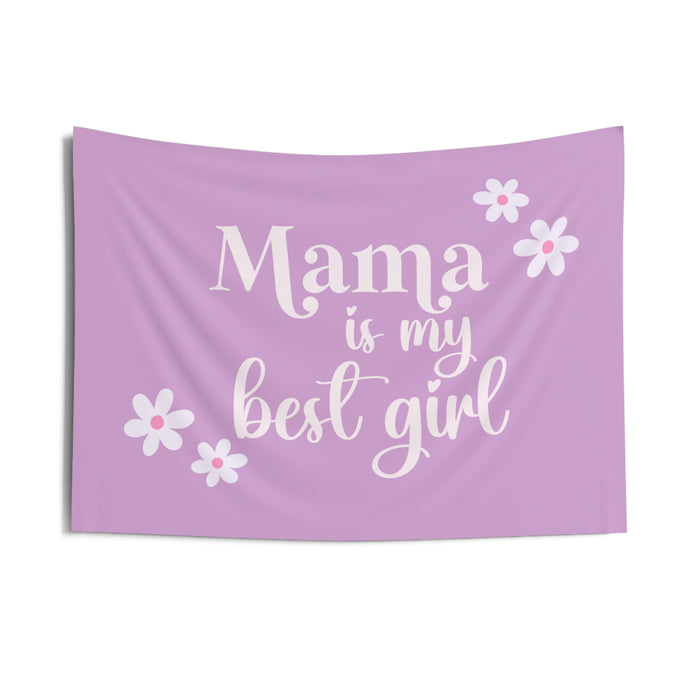 Mama's Girl Banner - Lilac