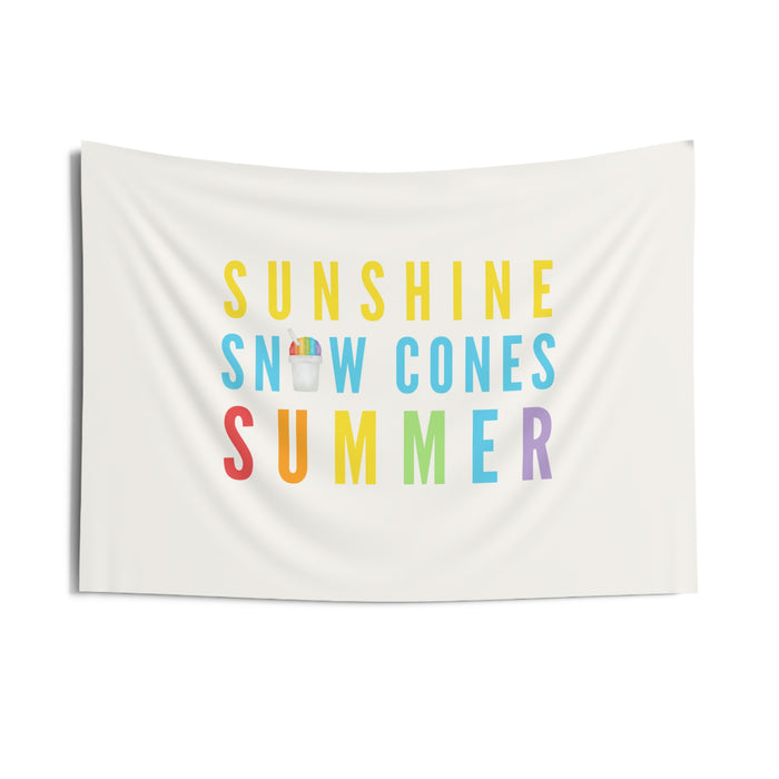 Sunshine & Snow Cones Banner
