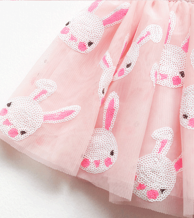 Sequin Tulle Bunny Skirt